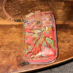 Sakroots Multicolor Wristlet Bag